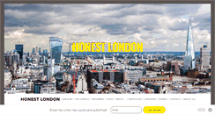 Desktop Screenshot of honest-london.com