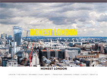Tablet Screenshot of honest-london.com